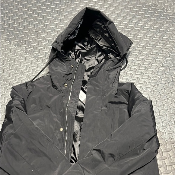 Killion brand mens Black Hooded parka - Picture 2 of 4